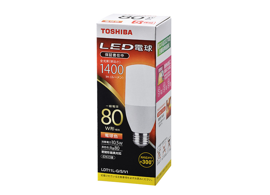 LDT11L-G/S/V1 | LED電球商品一覧 | NVC Lighting Japan 株式会社 